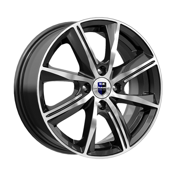 диски КиК АРНАР 6,0xR15 4x100 60,1 50 алмаз_черный_SK