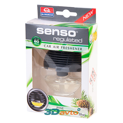 Ароматизатор  DR. MARCUS Senso Regulated Pine Фруктовый гелевый универсальный Польша 10мл