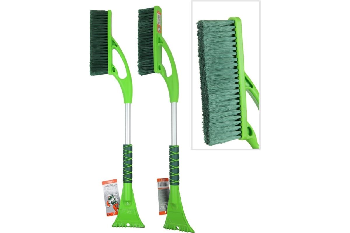 Щетка от снега со скребком Li-Sa 82-100 см раздвижная LS281