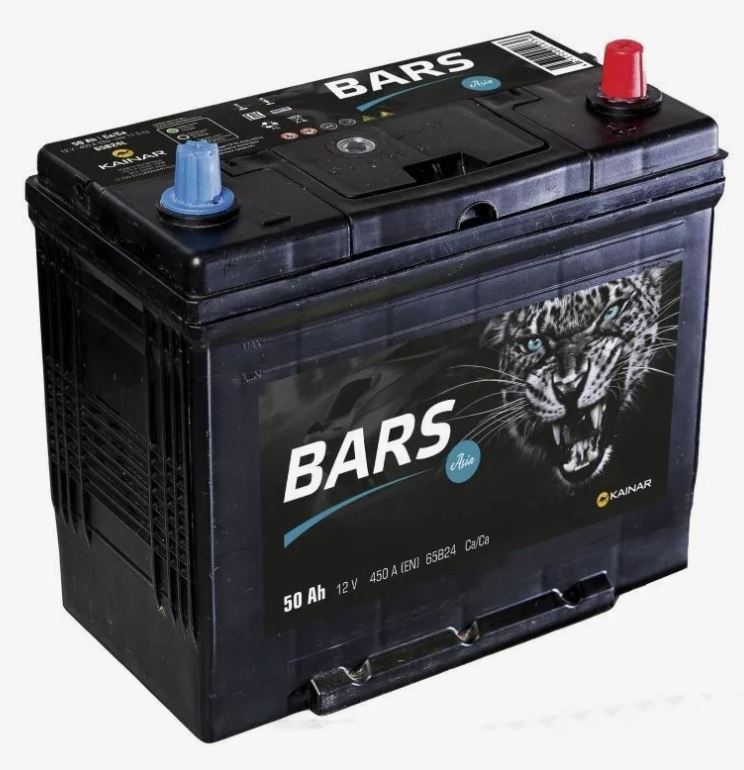 Аккумулятор BARS Asia 50 Ач (65B24L) обр.п.