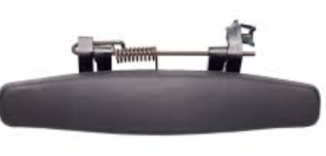 Ручка двери пер. прав. - Сандеро/ Дастер (наруж., чёрная) Tork